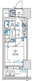 レグゼ横濱関内【9階】の間取り