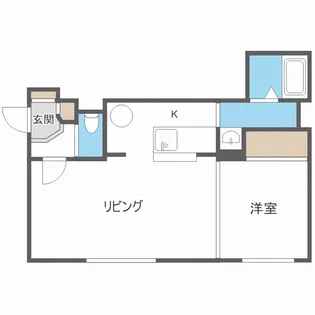 エビスパレス25【1階】の間取り