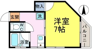 高橋コーポ【2階】の間取り