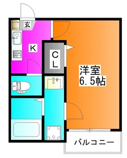 ラパーチェ・プリモ【2階】の間取り