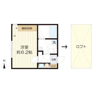マ・ピエス三田3A【2階】の間取り