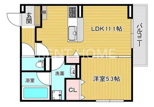 Villa Parasore【3階】の間取り