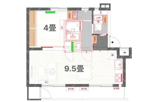 goodroom residence 座間ホシノタニ団地 1号棟【2階】の間取り
