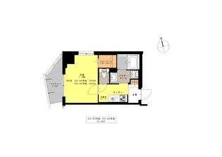 マイルズ東葛西【7階】の間取り