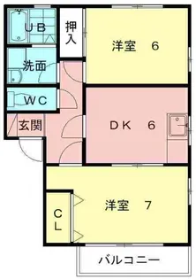 エクセルA【2階】の間取り