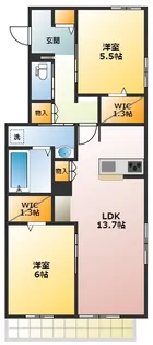 Casa Acero【1階】の間取り