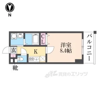 アーバングレース【5階】の間取り