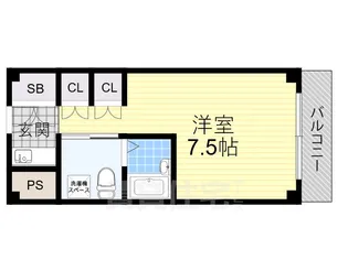 INOVE千里万博公園【3階】の間取り