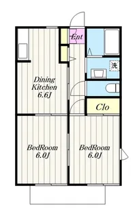 グランドール(及川2)【1階】の間取り