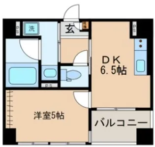 アピジ小梅向島【5階】の間取り