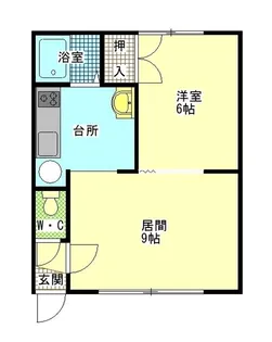ラビエ【1階】の間取り