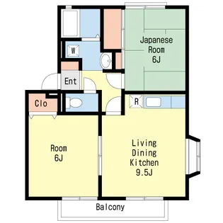 サンビレッジ南柏もみじ館【2階】の間取り