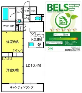 プロシオン【2階】の間取り