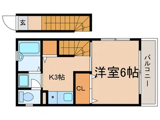 チェリッシュ目白B【2階】の間取り