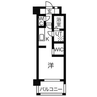 エンクレスト博多駅南III【4階】の間取り