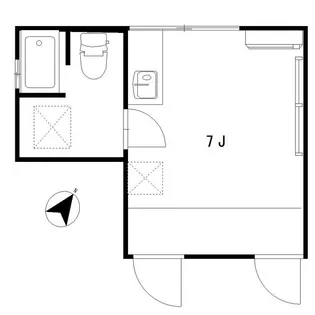 apartment KURO 代々木III【4階】の間取り