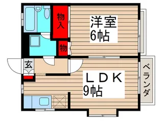ティ-コ-ポラス二俣【2階】の間取り