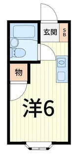 シャルムメゾン【2階】の間取り