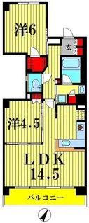 アーリアシティ曳舟II【3階】の間取り