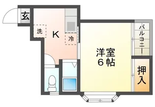 栄ビル【3階】の間取り