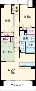 アルファステイツ高崎駅東【12階】の間取り