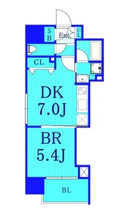 フラッツタヒコ【3階】の間取り