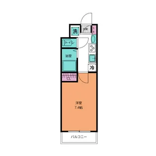 ガーデンパレス【2階】の間取り