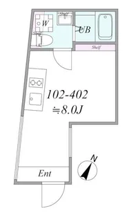 trias283【2階】の間取り