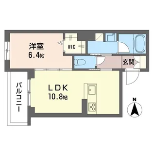 ブランニューディズ【1階】の間取り