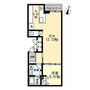 ANQI神宮前の間取り