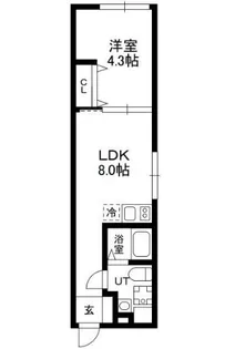 モンテ駒込【2階】の間取り