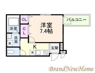 フジパレス堺なかもず【1階】の間取り
