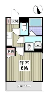 パルトネール東久保町【3階】の間取り