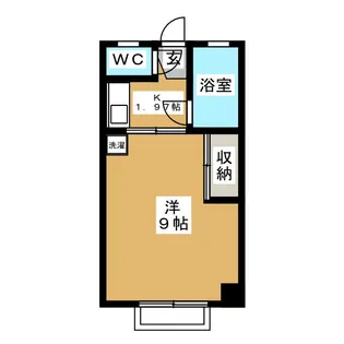 サンライズコーポ【3階】の間取り