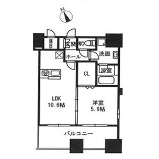 STATION TOWER TOYOSHIMA【4階】の間取り
