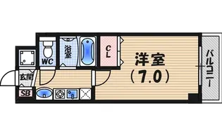 グランデ・アステール芦屋【5階】の間取り