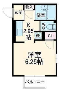STハウス【1階】の間取り