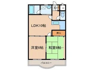 グランドシャト-キシ【3階】の間取り