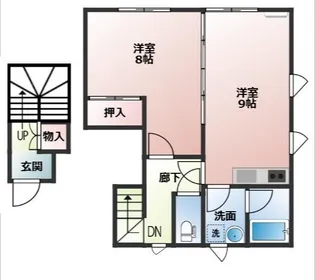 ラインアップ【2階】の間取り