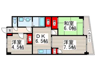 リアライズ葛西駅前I【5階】の間取り