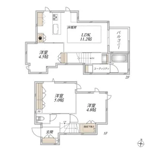 LYON ESTATESの間取り
