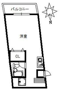 ストロベリーハイツ【3階】の間取り
