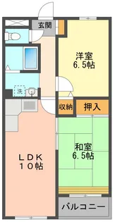 デュオヒルズ【3階】の間取り