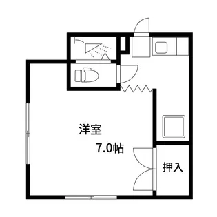 滝沢ビル【2階】の間取り