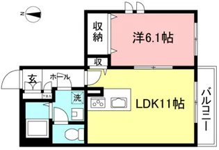 Belle Casa【2階】の間取り