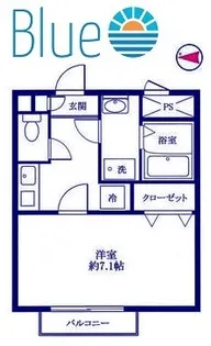 アムール 寿来【2階】の間取り