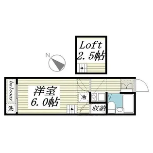 ゼフィランサス五香【2階】の間取り