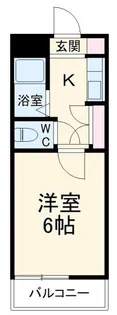 コーポAP【2階】の間取り