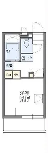 レオパレスMARUTAKA【1階】の間取り