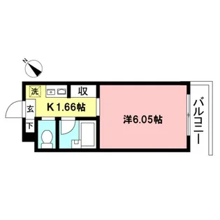 パレス向ヶ丘【3階】の間取り